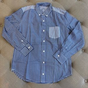 Crewcuts Blue Multi-striped Button Down